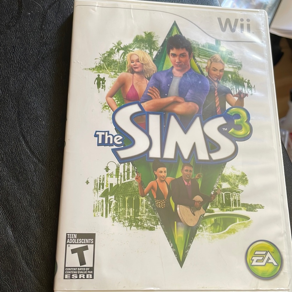 Wii “Sims 3” video game GUC